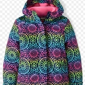 The Children's Place Multicolor Patterned Puffer Jacket